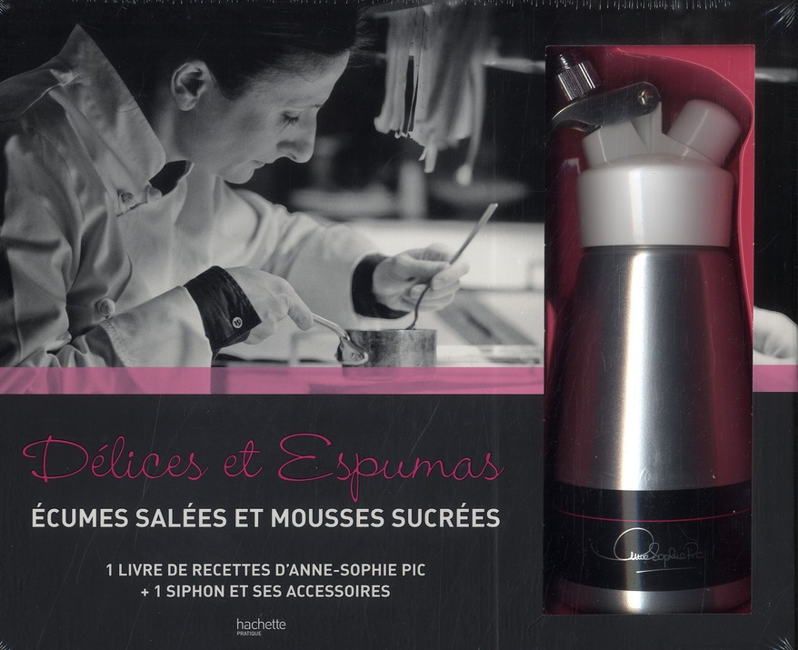 COFFRET DELICES ET ESPUMAS AVEC ANNE-SOPHIE PIC