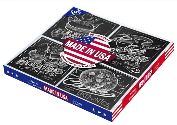 COFFRET 4 MINI-LIVRES USA