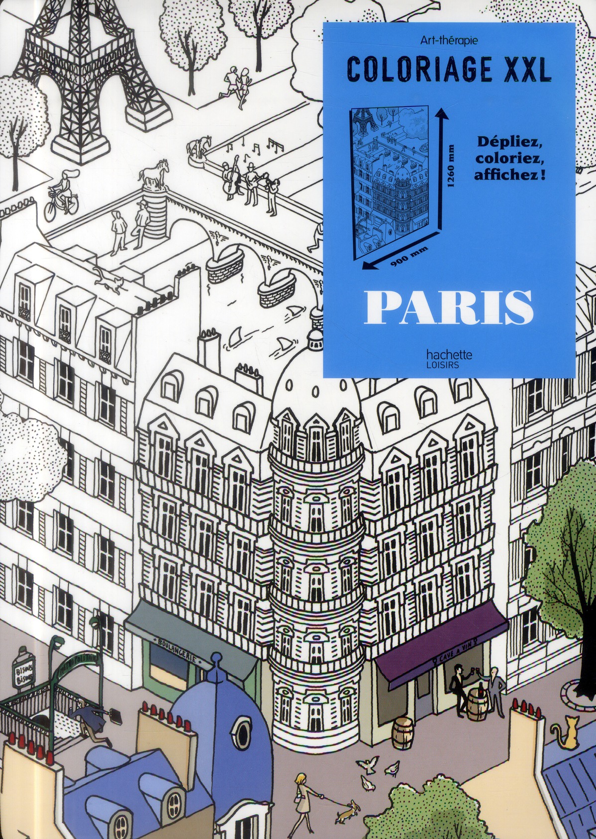 COLORIAGE XXL PARIS