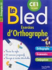 CAHIER BLED EXERCICES D'ORTHOGRAPHE CE1