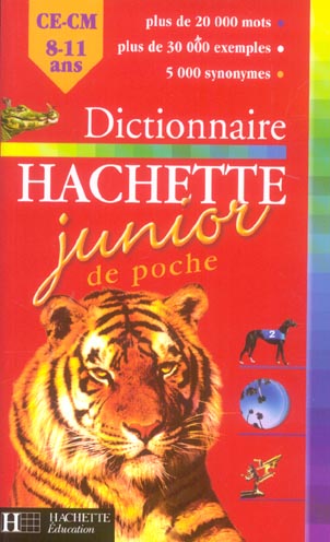 DICTIONNAIRE HACHETTE JUNIOR DE POCHE