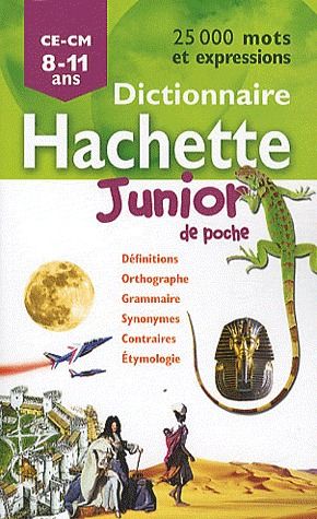 DICTIONNAIRE HACHETTE JUNIOR POCHE