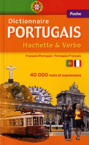DICTIONNAIRE POCHE HACHETTE VERBO - BILINGUE PORTUGAIS