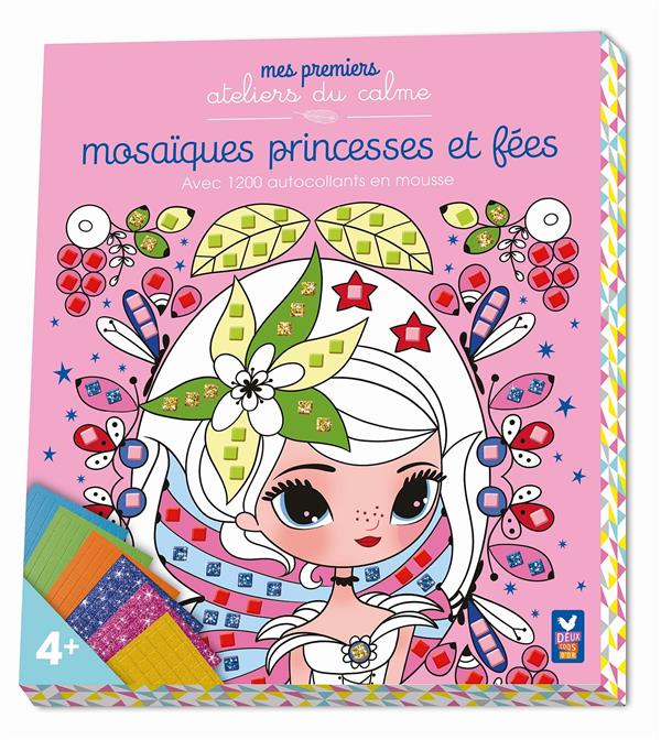 MOSAIQUES PRINCESSES ET FEES - BOITE AVEC ACCCESSOIRES