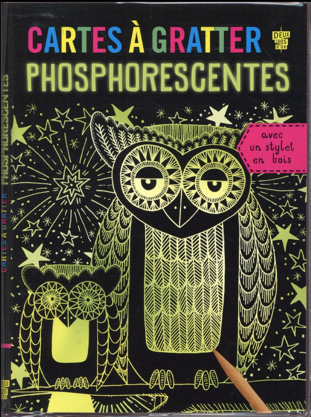 CARTES A GRATTER - PHOSPHORESCENTES