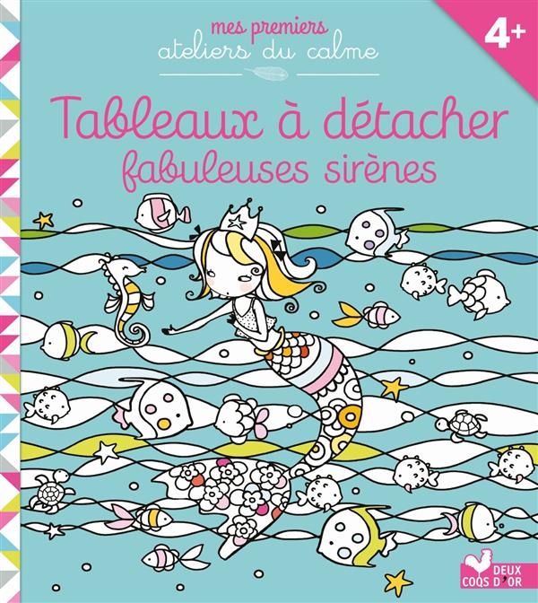 PREMIERS ADC - BLOC DE TABLEAUX DETACHABLES - FABULEUSES SIRENES