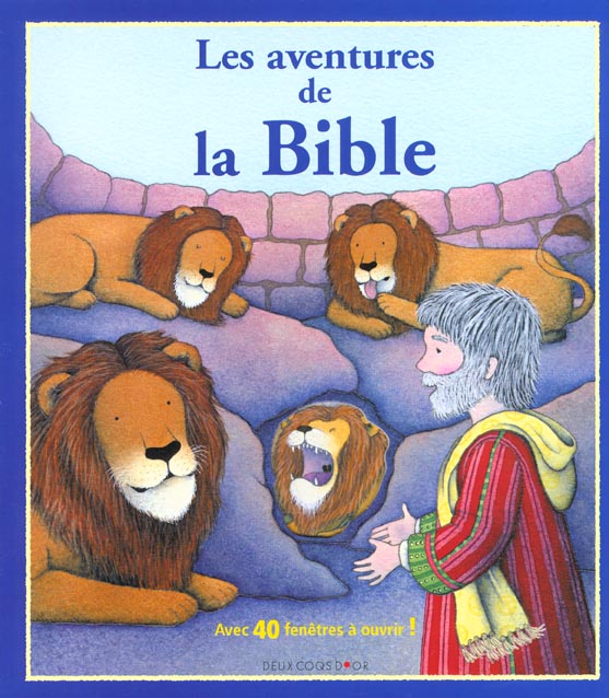 LES AVENTURES DE LA BIBLE - LIVRE A VOLETS