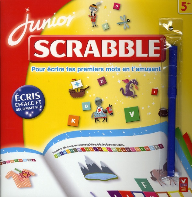 JE M'AMUSE AVEC LE SCRABBLE 5/6 ANS