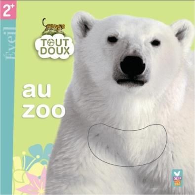 AU ZOO - LIVRE AVEC DES MATIERES A TOUCHER