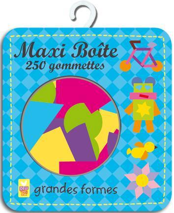 MAXI BOITE 250 GOMMETTES GRANDES FORMES