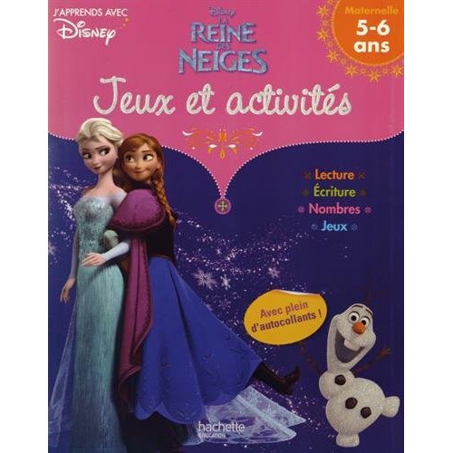 JE JOUE ET J'APPRENDS AVEC LA REINE DES NEIGES