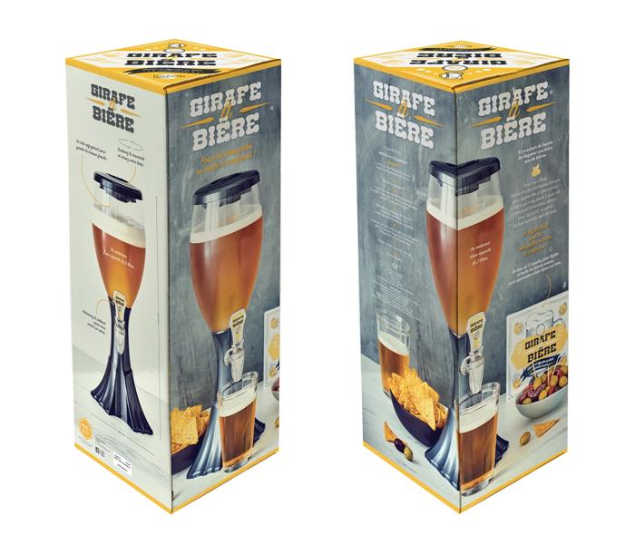 COFFRET GIRAFE A BIERE - POUR LES BIEROPHILES EN HERBE ET CONFIRMES !