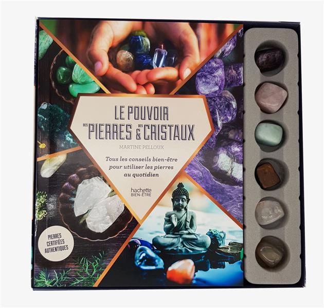 COFFRET LE POUVOIR DES PIERRES ET DES CRISTAUX