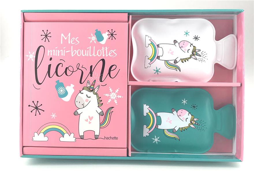 COFFRET MINI-BOUILLOTTES LICORNE NED