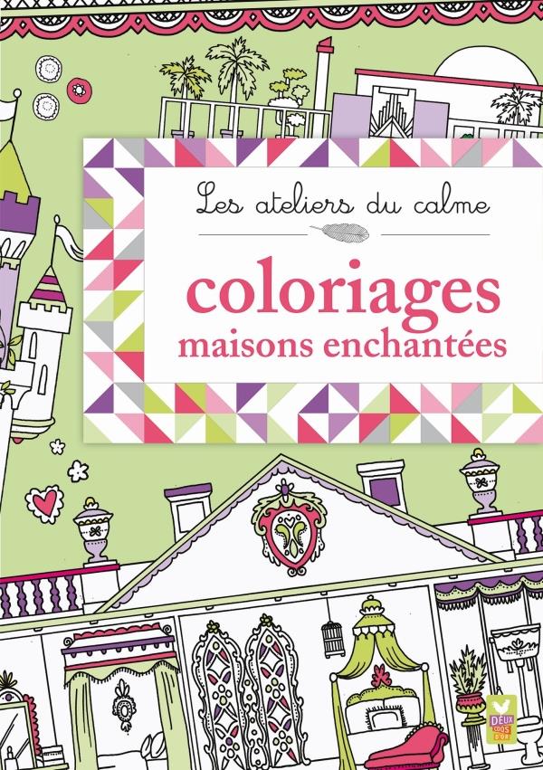 COLORIAGES MAISONS ENCHANTEES