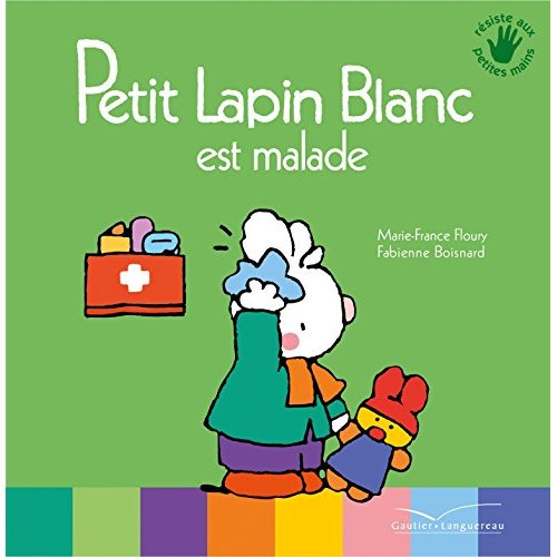 PETIT LAPIN BLANC EST MALADE