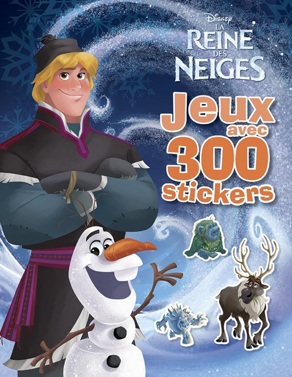 LA REINE DES NEIGES - 300 STICKERS (OLAF, SVEN, KRISTOFF).