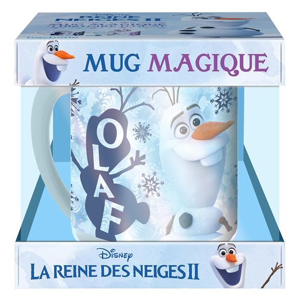 LA REINE DES NEIGES 2 - COFFRET MUG MAGIQUE - OLAF - DISNEY