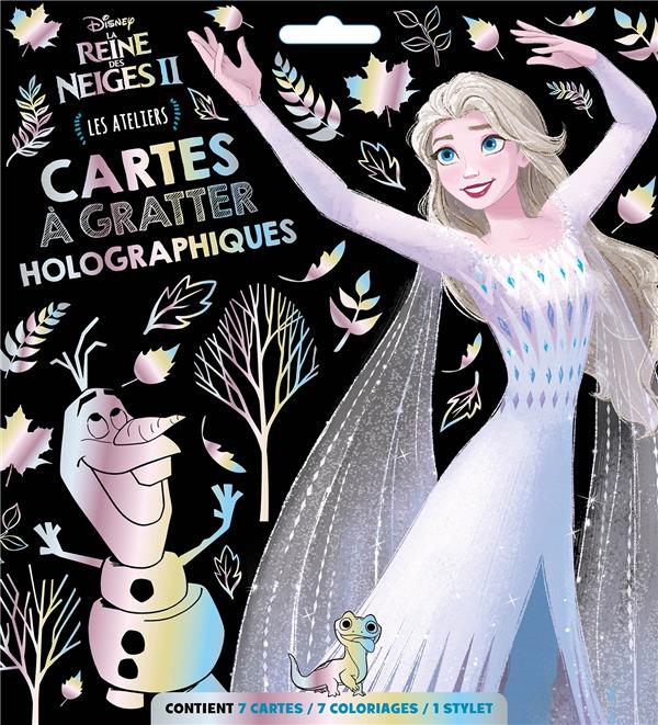 LA REINE DES NEIGES - POCHETTE LES ATELIERS - FER HOLO - DISNEY