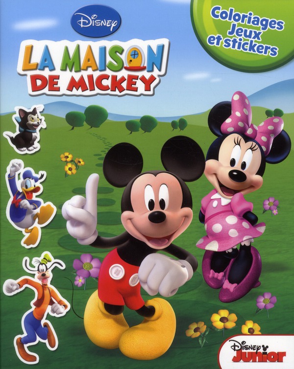 LA MAISON DE MICKEY, COLOS, JEUX ET STICKERS