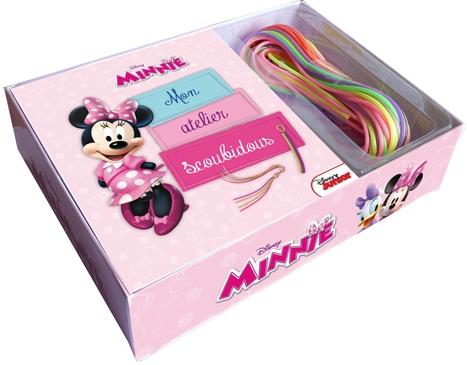 PETIT COFFRET D'AMITIE MINNIE AVEC SCOUBIDOUX