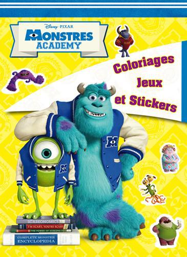 COLOS, JEUX ET STICKERS, MONSTRES ACADEMY