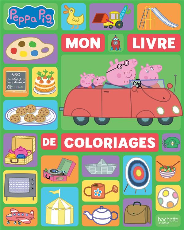 PEPPA PIG - MON LIVRE DE COLORIAGES