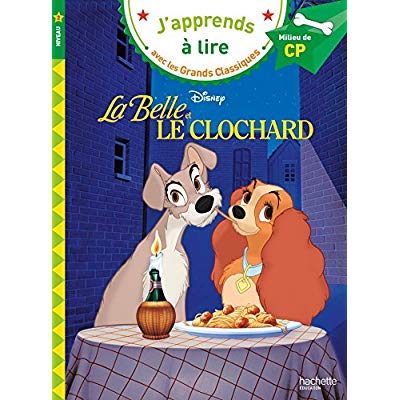 DISNEY - LA BELLE ET LE CLOCHARD, CP NIVEAU 2