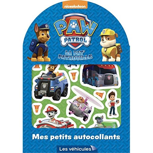 PAW PATROL-LA PAT'PATROUILLE MES PETITS AUTOCOLLANTS LES VEHICULES