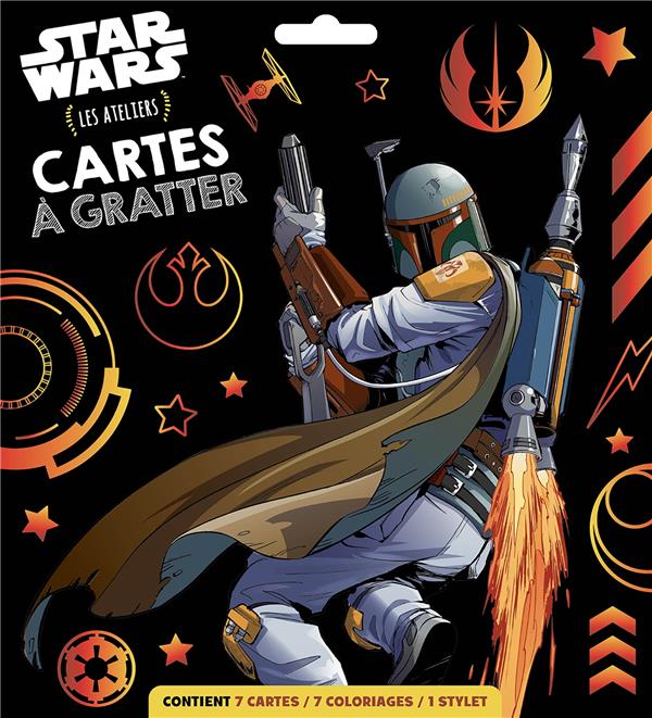 STAR WARS - LES ATELIERS DISNEY -  CARTES A GRATTER