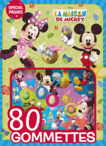 MICKEY - 80 GOMMETTES - SPECIAL PAQUES