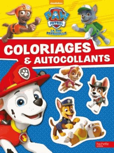 PAW PATROL-LA PAT'PATROUILLE - COLORIAGES ET AUTOCOLLANTS