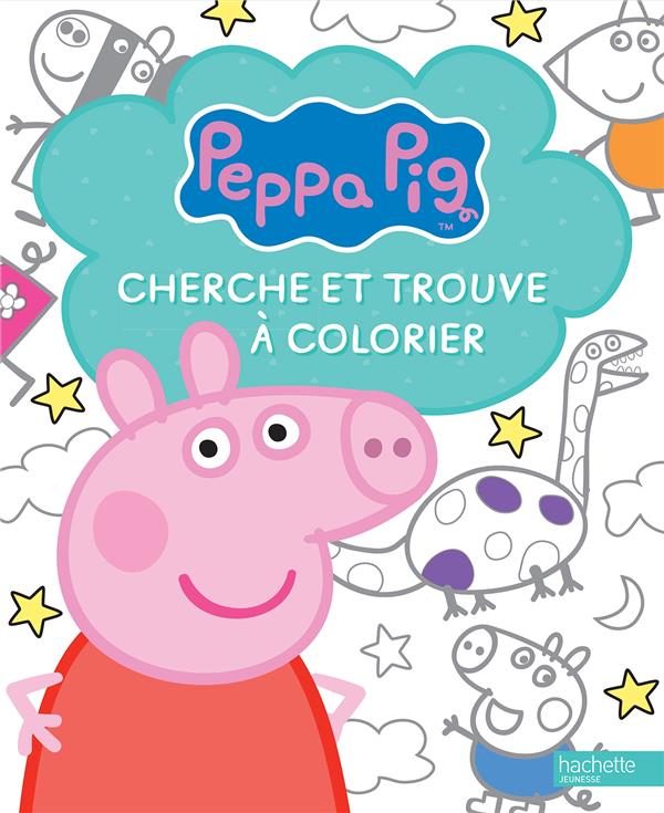 PEPPA PIG - CHERCHE ET TROUVE A COLORIER