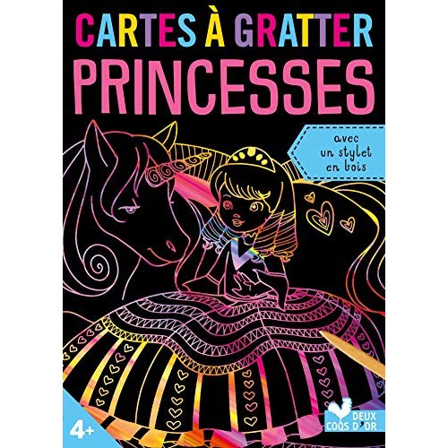 CARTES A GRATTER - PRINCESSES