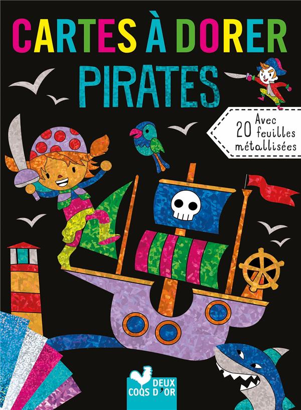 CARTES A DORER - PIRATES