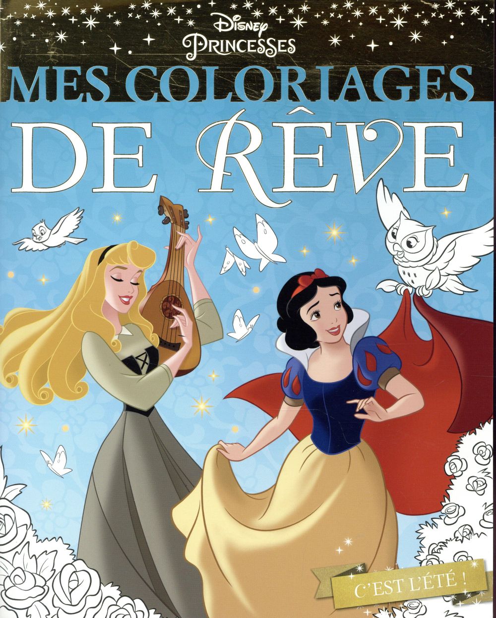 DISNEY PRINCESSES - MES COLORIAGES DE REVE - C'EST L'ETE ! - .