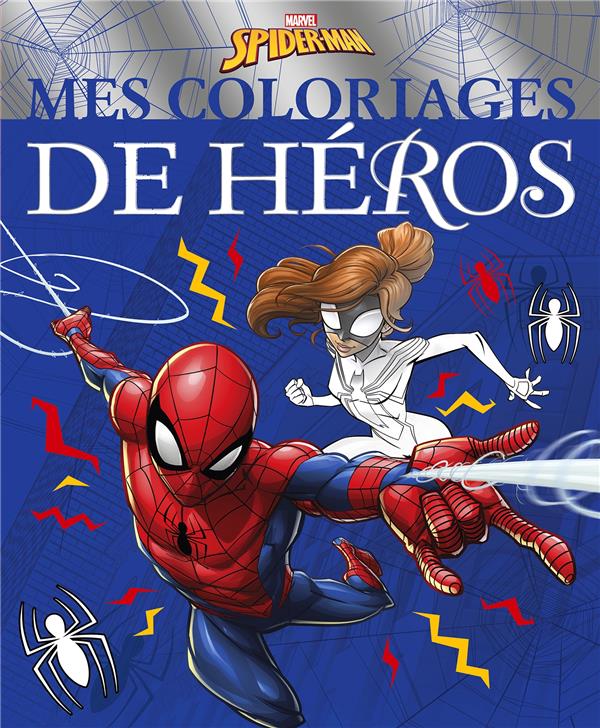 SPIDER-MAN - MES COLORIAGES DE HEROS - MARVEL