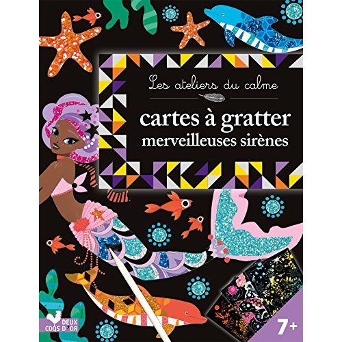 CARTES A GRATTER - MERVEILLEUSES SIRENES