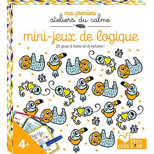 MINI-JEUX DE LOGIQUE - MINI BOITE AVEC FEUTRE VELEDA