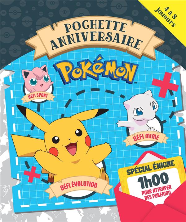 POKEMON - POCHETTE ANNIVERSAIRE