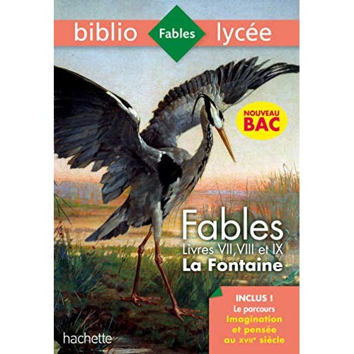 BIBLIOLYCEE - FABLES DE LA FONTAINE, JEAN DE LA FONTAINE - LIVRES DE VII A XI
