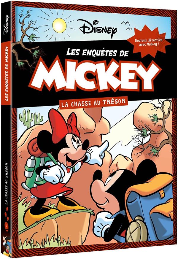 LES ENQUETES DE MICKEY - LA CHASSE AU TRESOR - DISNEY