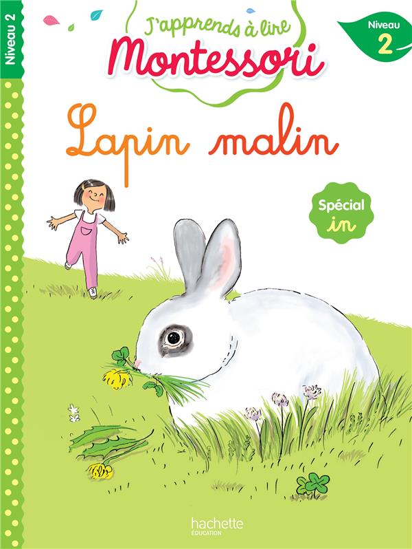 LAPIN MALIN, NIVEAU 2 - J'APPRENDS A LIRE MONTESSORI