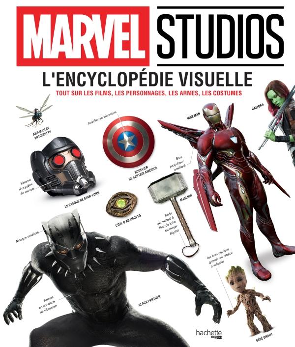 MARVEL L'ENCYCLOPEDIE VISUELLE - TOUT SUR LES FILMS, LES PERSONNAGES, LES ARMES, LES COSTUMES