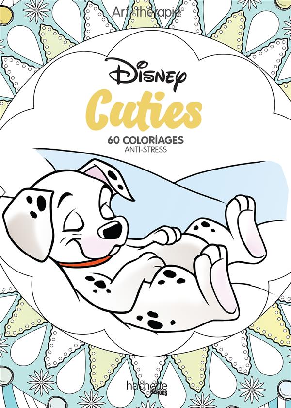 MINI BLOCS D'ART-THERAPIE DISNEY CUTIES - MINI BLOCS COLORIAGES