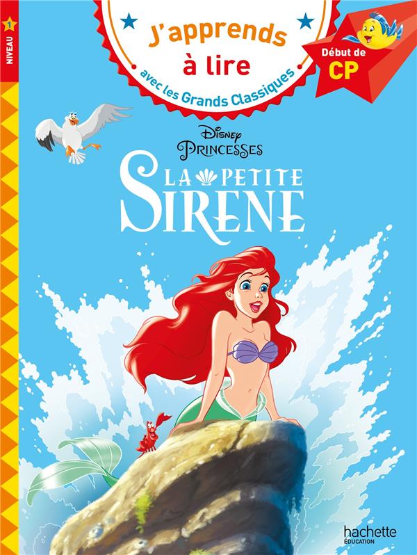 DISNEY - LA PETITE SIRENE, CP NIVEAU 1