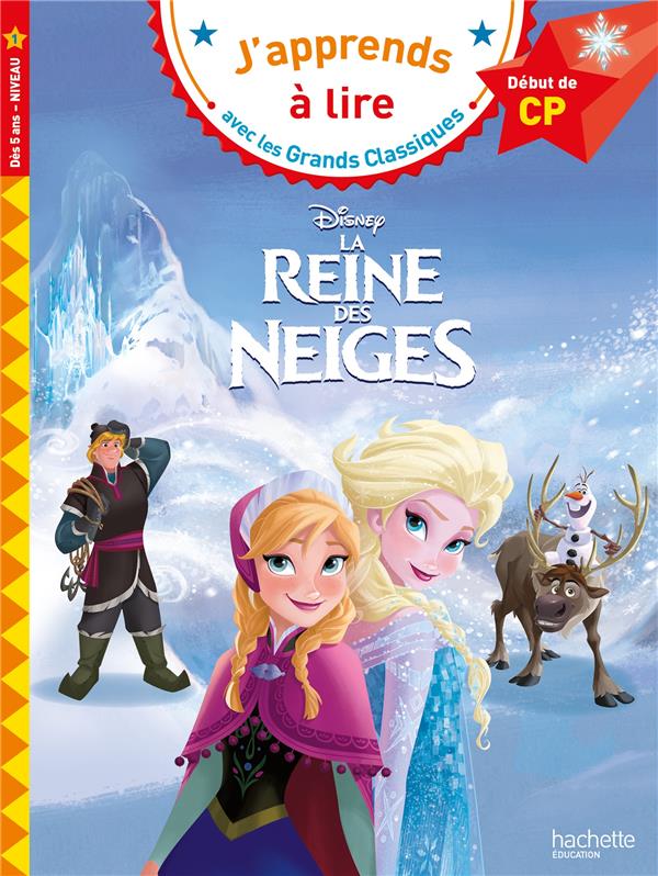 DISNEY - LA REINE DES NEIGES, CP NIVEAU 1