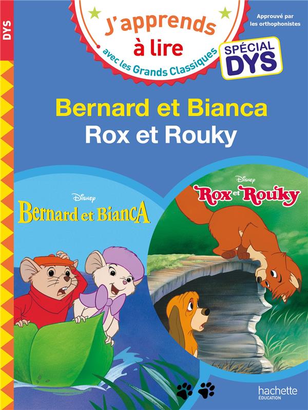 DISNEY - BERNARD ET BIANCA / ROX ET ROUKY - SPECIAL DYS (DYSLEXIE)