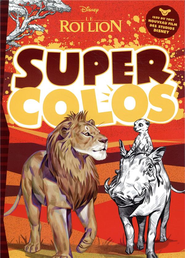 LE ROI LION - SUPER COLOS - DISNEY