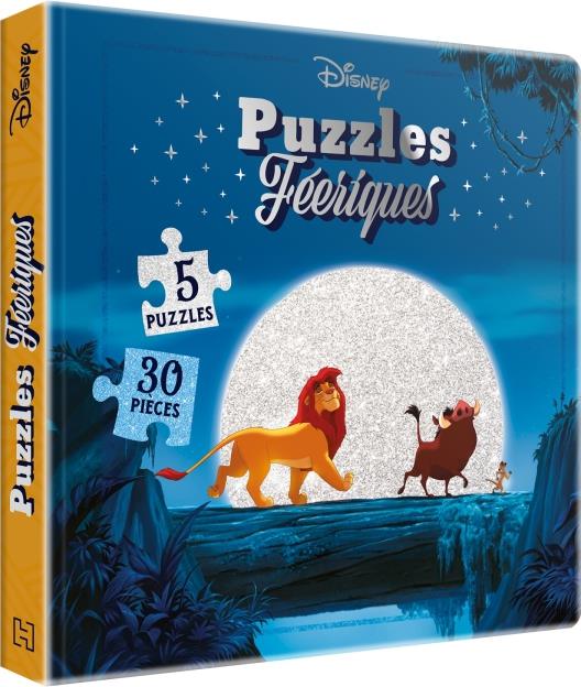 DISNEY - PUZZLES FEERIQUES - 5 PUZZLES 30 PIECES